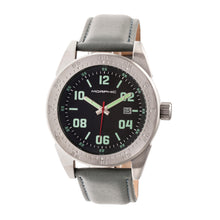 Load image into Gallery viewer, Morphic M63 Series Leather-Band Watch w/Date - Black/Grey - MPH6304
