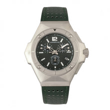 Load image into Gallery viewer, Morphic M55 Series Chronograph Leather-Band Watch w/Date - Silver/Green - MPH5502
