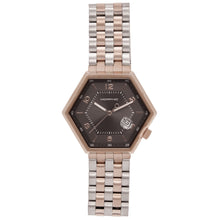 Load image into Gallery viewer, Morphic M96 Series Bracelet Watch w/Date - Gunmetal/Rose Gold - MPH9603
