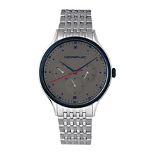 Load image into Gallery viewer, Morphic M65 Series Bracelet Watch w/Day/Date - Silver/Grey - MPH6501
