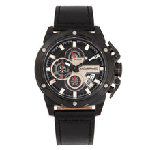 Load image into Gallery viewer, Morphic M81 Series Chronograph Leather-Band Watch w/Date - Black  - MPH8105
