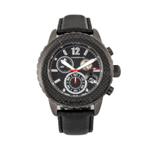 Load image into Gallery viewer, Morphic M51 Series Chronograph Leather-Band Watch w/Date - Gunmetal/Grey - MPH5106
