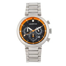 Load image into Gallery viewer, Morphic M87 Series Chronograph Bracelet Watch w/Date - Silver/Orange - MPH8704
