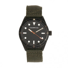 Load image into Gallery viewer, Morphic M69 Series Canvas-Band Watch - Black/Olive - MPH6906
