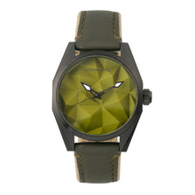 Load image into Gallery viewer, Morphic M59 Series Leather-Overlaid Canvas-Band Watch - Olive - MPH5906
